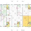 Location de bureau de 451 m² à Lisses - 91090 plan - 1