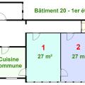 Location de bureau de 28 m² à Voisins-le-Bretonneux - 78960 photo - 5