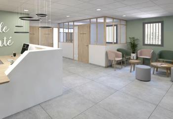 Location bureaux - Proche bus, train, parking et piste cyclable