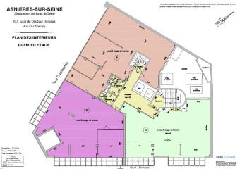 Location bureau (92600) - 137 m²  à Asnières-sur-Seine - 92600
