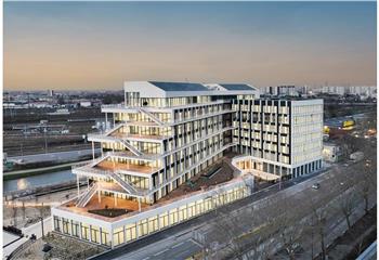 Avenue de Paris - Ecocité - Location de bureaux à - Métro 5  à Bobigny - 93000
