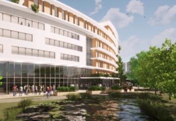 Location bureaux - Centre-ville, proche transports  à Bourg-en-Bresse - 01000