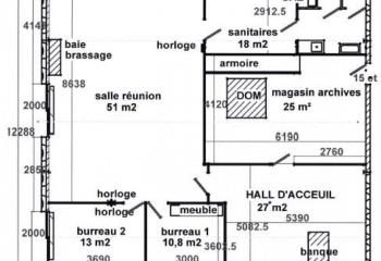 Location bureaux - Proche Rocade Sud de Grenoble  à Eybens - 38320