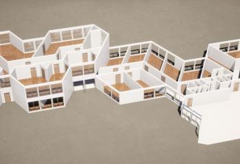 Bureaux à louer - Proche A4, RER A et Gare de  à Lognes - 77185