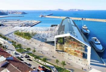Location bureaux à - Quartier d'affaires La Joliette  à Marseille 2 - 13002