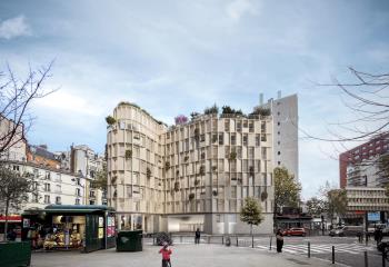 Location bureaux - Quartier Clichy-Batignolles, proche métro et RER  à Paris 17 - 75017