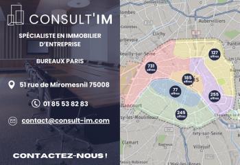 Location bureaux - Proximité Métro Botzaris et Buttes-Chaumont