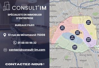 Location bureaux - Quai de l'Oise et Avenue de Flandre