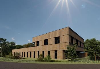 Location bureaux - Proximité A13, 45 places de parking  à Pont-de-l'Arche - 27340