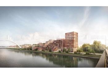 Location bureaux - Projet urbain Deux-Rives, proche tram et bus  à Strasbourg - 67000