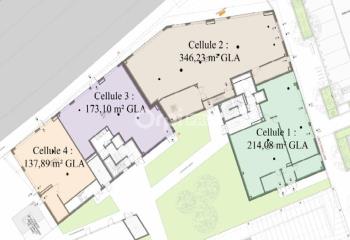 Location local commercial Limoges (87280) - 214 m²  à Limoges - 87000