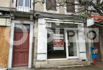 Location local commercial Montluçon (03100) - 50 m²  à Montluçon - 03100