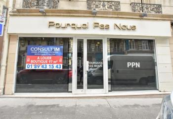 Location local commercial Paris 2 (75002) - 97 m²