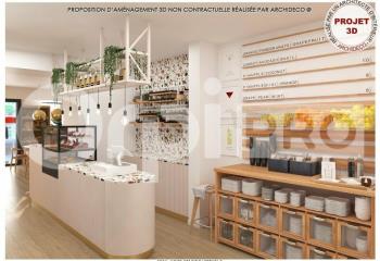 Location local commercial Saint-Brieuc (22000) - 105 m²  à Saint-Brieuc - 22000