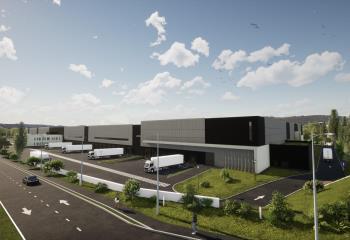 Entrepôt logistique à louer - Intersection A7/A46/A47