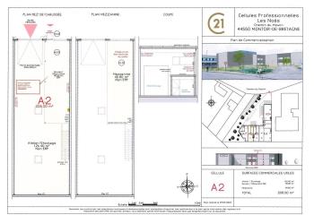 Location cellule professionnelle - Livraison fin 2024