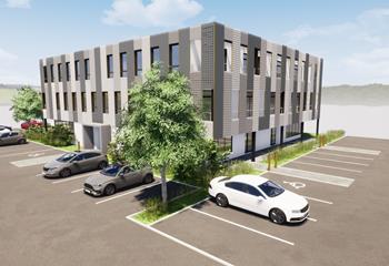 Vente bureaux - Quartier tertiaire Horbourg, proche A35  à Colmar - 68000