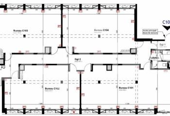 Bureau à vendre (17000) - 352 m²