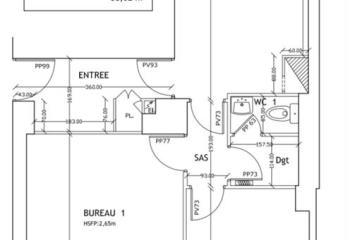 Bureau à vendre Paris 12 (75012) - 58 m²