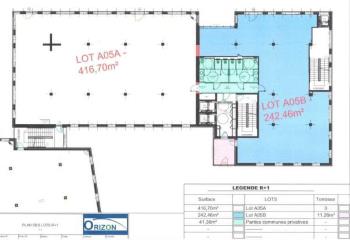 Bureau à vendre Vénissieux (69200) - 701 m²