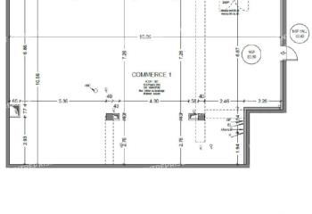 Vente local commercial - Proche commerces  à Bédée - 35137