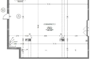 Vente local commercial - Proche commerces  à Bédée - 35137