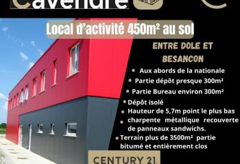 Activité/Entrepôt à vendre Dole (39100) - 450 m²