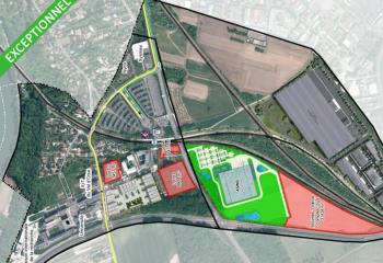 Terrains industriels à vendre -, accès RN 184 et RER A  à Cergy - 95000