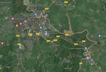 Terrain à vendre - accès rapide à la zone Les Madrières  à Mauriac - 15200