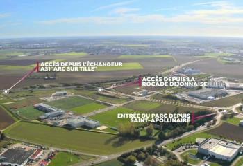 Terrain industriel à vendre - accès A31 et TGV  à Saint-Apollinaire - 21850