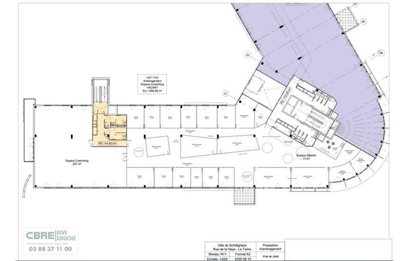 Coworking & bureaux flexibles à Schiltigheim - 67300 plan - 1