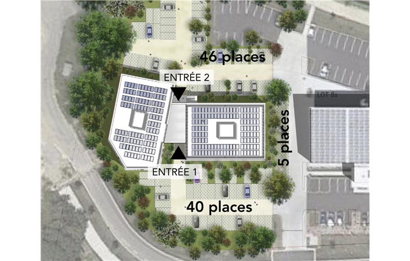 Location de bureau de 2 680 m² à Carquefou - 44470 plan - 1