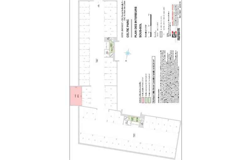 Location de bureau de 434 m² à Limonest - 69760 plan - 1