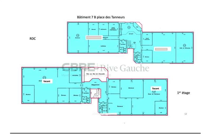 Location de bureau de 221 m² à Lingolsheim - 67380 plan - 1