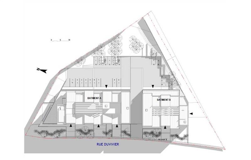 Location de bureau de 2 583 m² à Lyon 7 - 69007 plan - 1