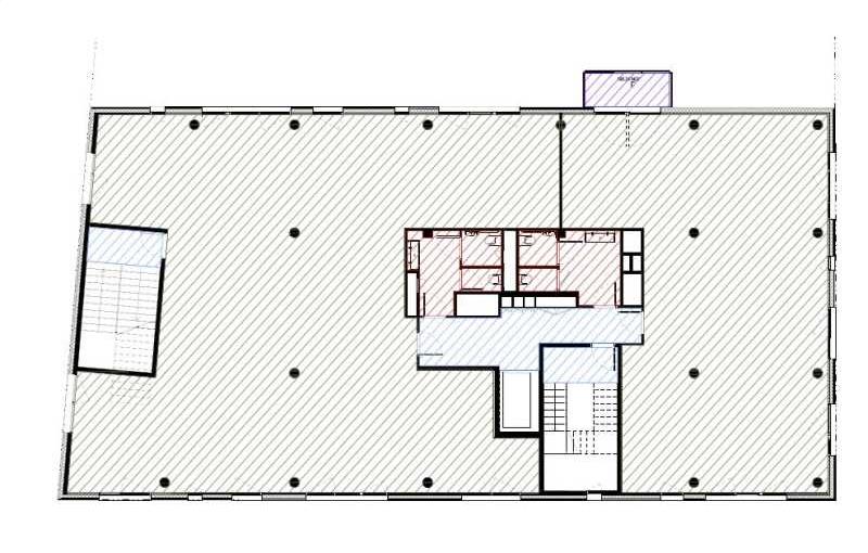 Location de bureau de 296 m² à Lyon 8 - 69008 plan - 1