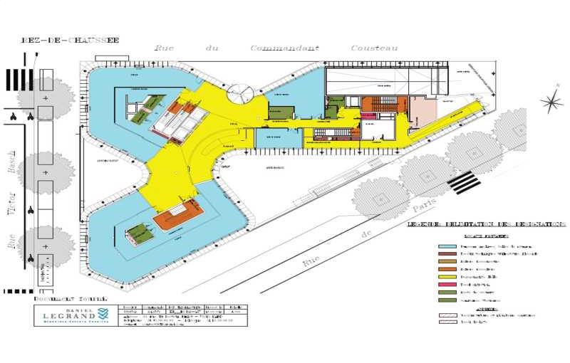 Location de bureau de 7 459 m² à Massy - 91300 plan - 1