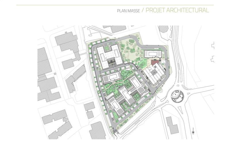 Location de bureau de 767 m² à Meylan - 38240 plan - 1