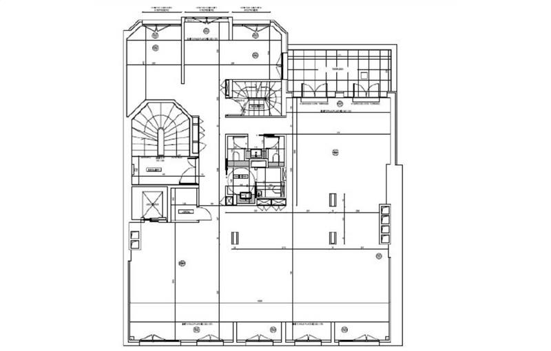 Location de bureau de 1 698 m² à Paris 17 - 75017 plan - 1