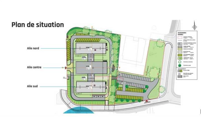 Location de bureau de 1 673 m² à Plouzané - 29280 plan - 1