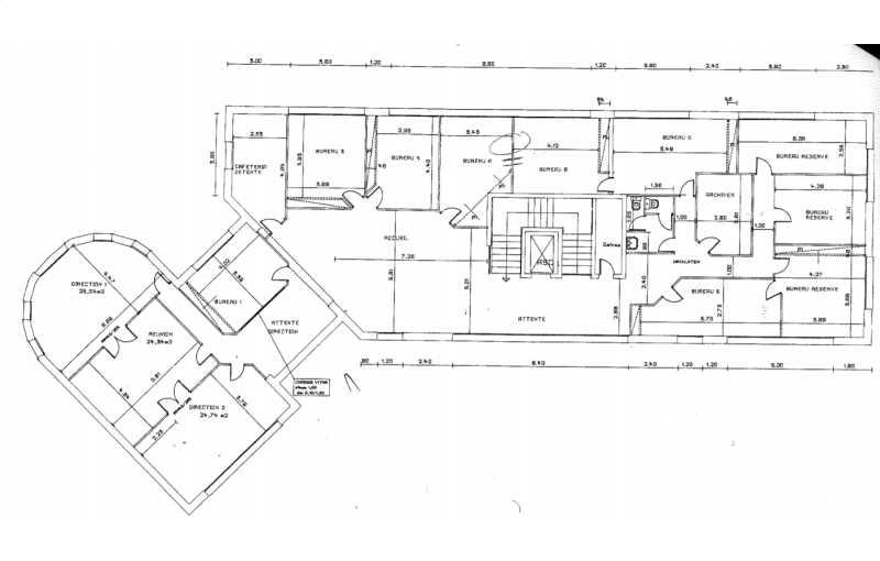 Location de bureau de 367 m² à Saint-Grégoire - 35760 plan - 1