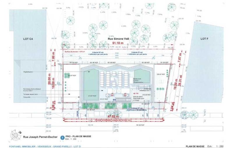 Location de bureau de 1 772 m² à Vénissieux - 69200 plan - 1