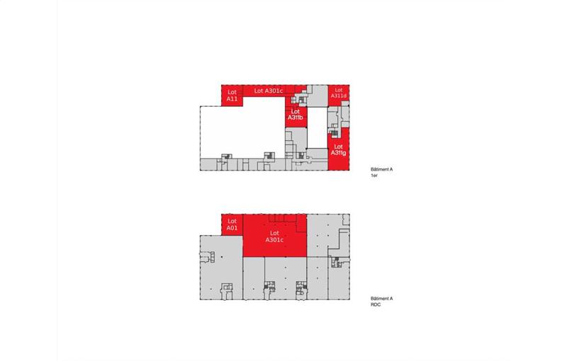 Location de bureau de 2 285 m² à Verrières-le-Buisson - 91370 plan - 1