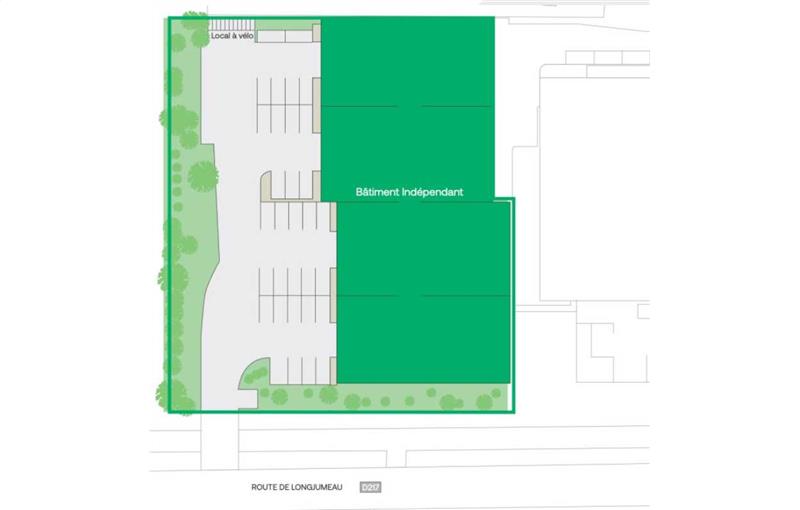 Location d'entrepôt de 2 378 m² à Chilly-Mazarin - 91380 plan - 1