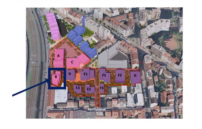 Location d'entrepôt de 289 m² à Lyon 7 - 69007 plan - 1