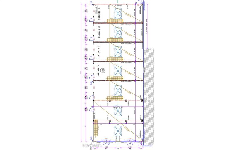 Location d'entrepôt de 75 m² à Pornichet - 44380 plan - 1
