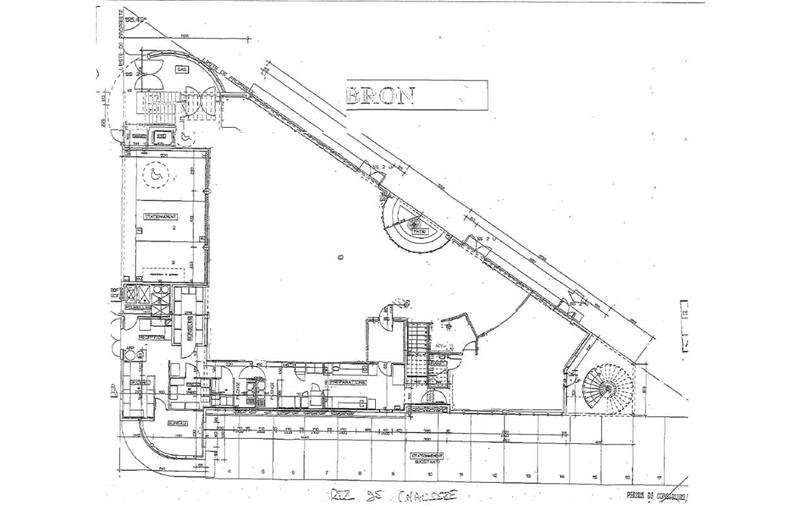 Bureau à vendre de 1 000 m² à Bron - 69500 plan - 1