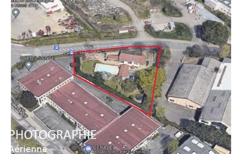 Bureau à vendre de 1 910 m² à Champagne-au-Mont-d'Or - 69410 plan - 1