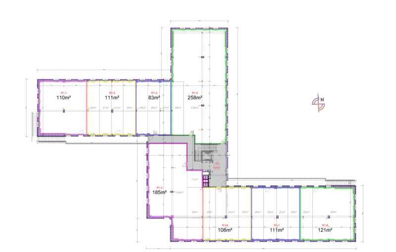 Bureau à vendre de 1 465 m² à Langueux - 22360 plan - 1