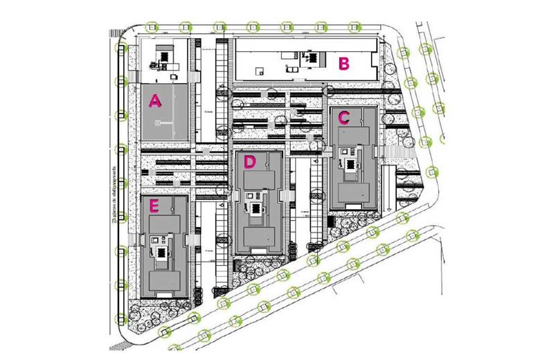 Bureau à vendre de 6 736 m² à Lyon 7 - 69007 plan - 1